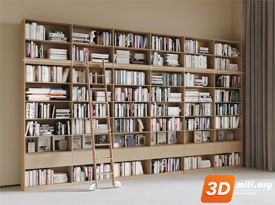 Bookcase Skp Files